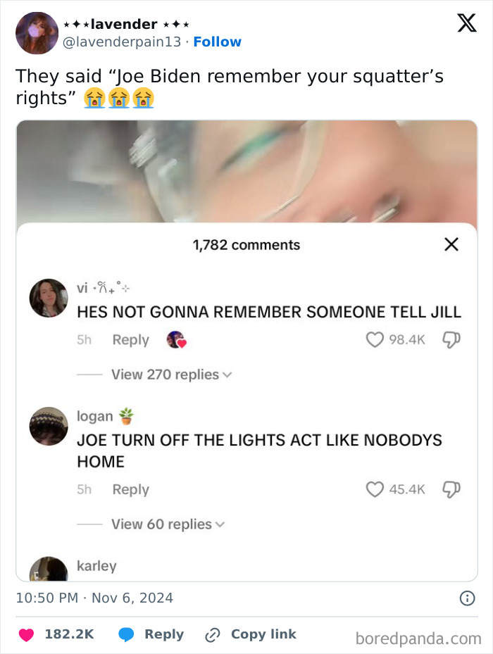 People are really the funniest.