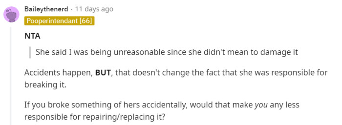 Accidents happen, but...