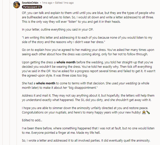 NTA - I have found that people who ignored whatever I said orally will sometimes accept what I mean if I send it in writing. Of course, they never spoke to me again, but I don't count it as a loss.