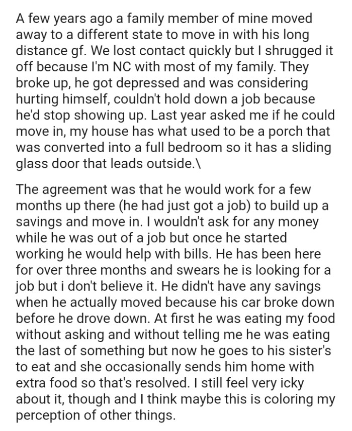 The OP's house has what used to be a porch that was converted into a full bedroom.