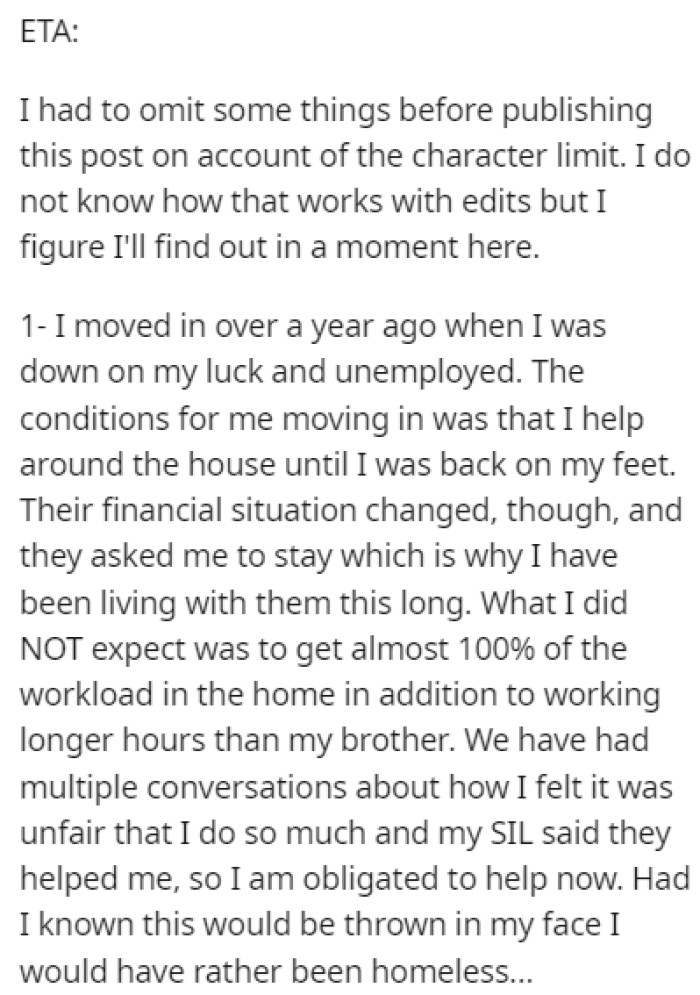 OP provided a few edits to the original story