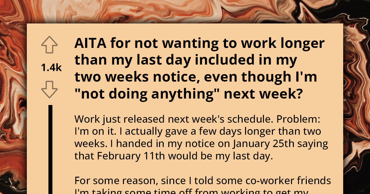 Employee Has Defiant Reply For Supervisor Who's Forcing Her To Work Extra Week After Her Resignation