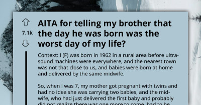This Woman Delivered Her Brother When She Was 7, Now He’s Making Jokes About The “Worst Day Of Her Life”