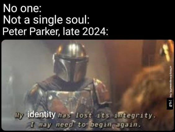 16. I may need to begin again as my identity has lost its integrity