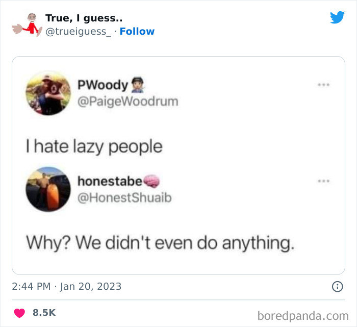 34. We didn't do anything