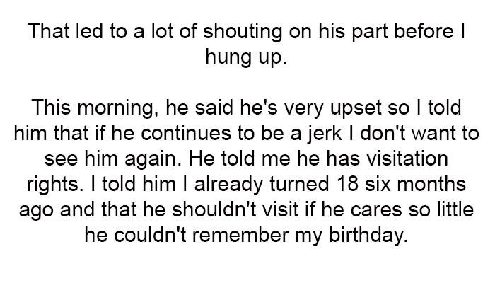 What's the big deal if I miss his fourth one.