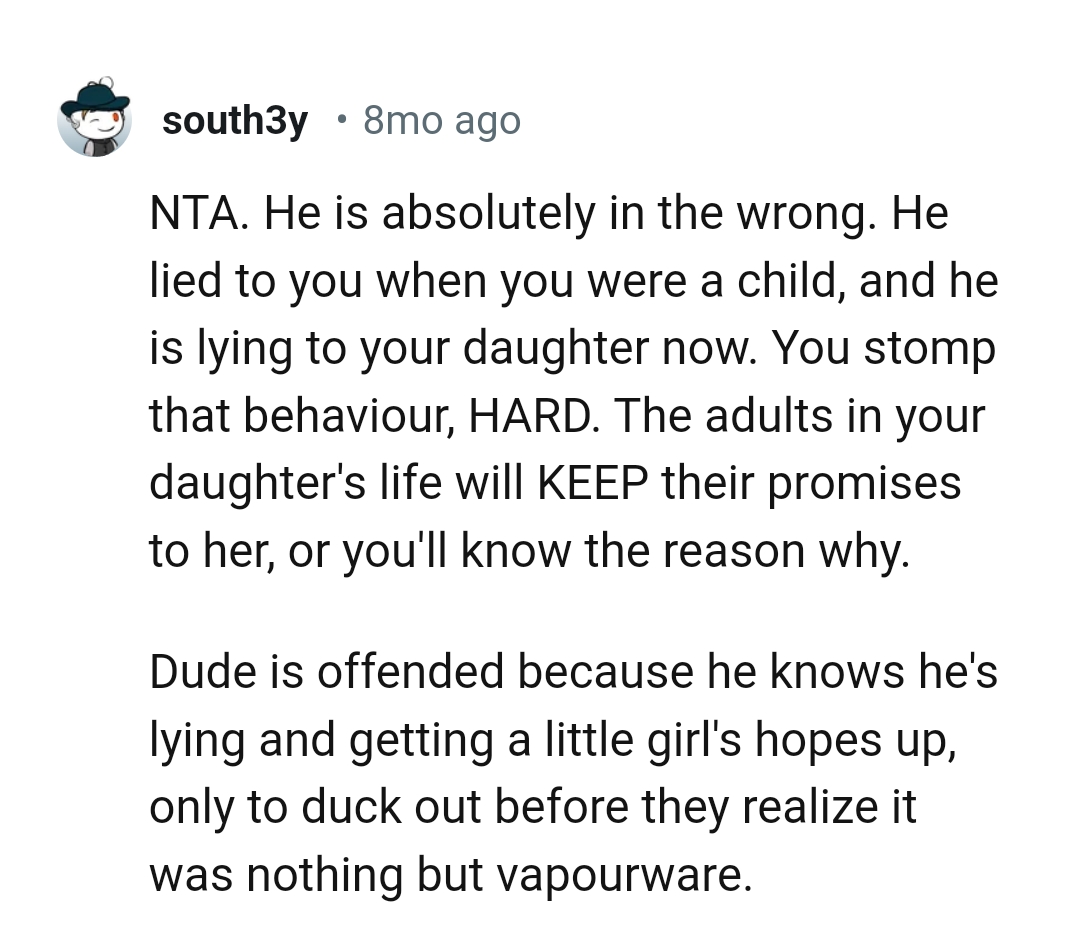 He's Offended Because He Knows He is Lying