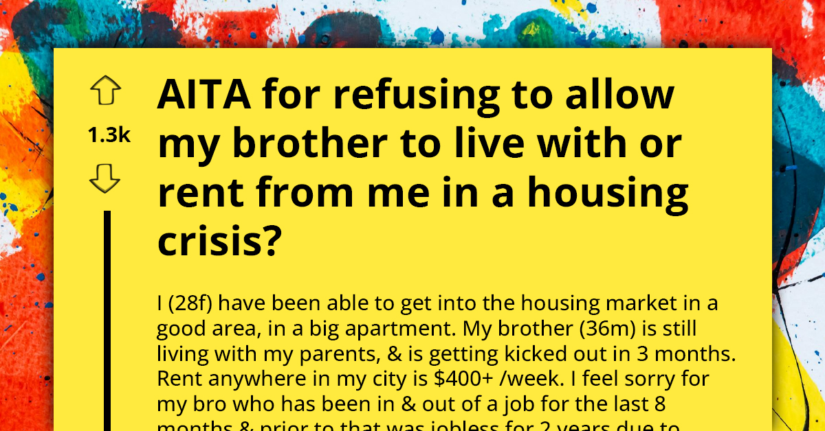 Sister Turns Back on Irresponsible Brother by Refusing to Accommodate Him Despite His Looming Homelessness