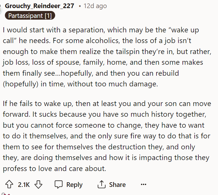 People immediately came to the comments to discuss her situation and offer as much advice as they could.