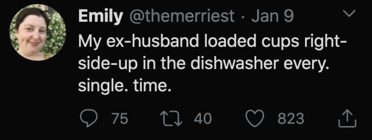 It's the cups again...