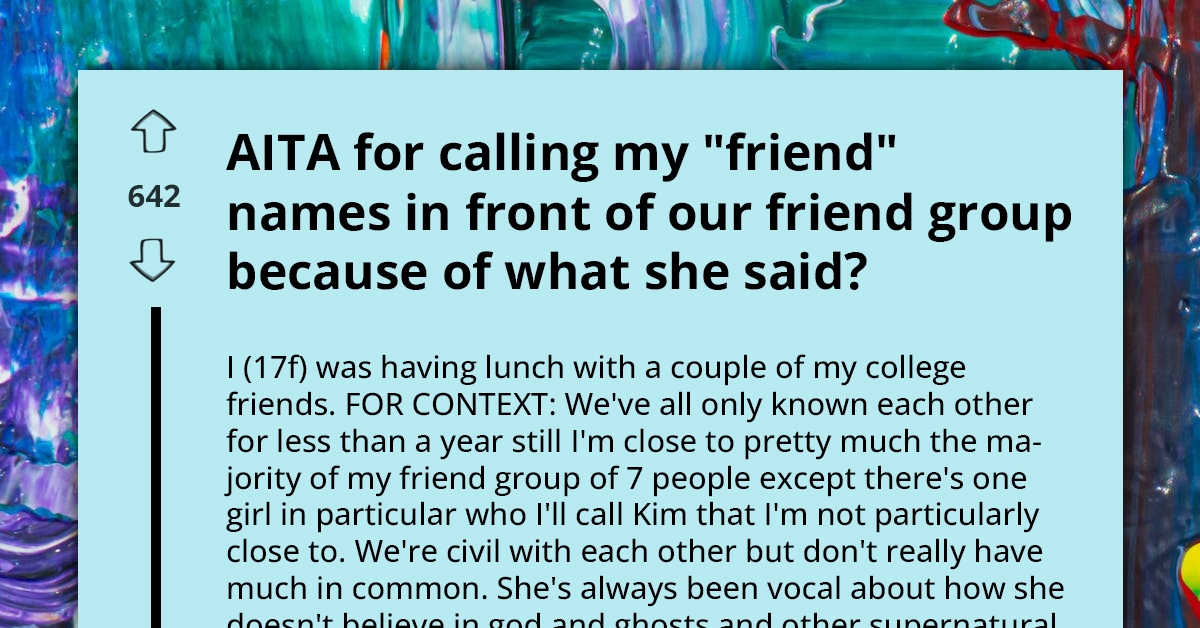 Grieving Teen Lashes Out At Friend For Dismissing Sentimental Story About Deceased Uncle As 'Cringe'