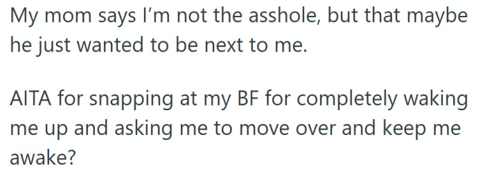 Love or not, she couldn’t decide if wanting company at dawn excused waking someone who never asked for it.