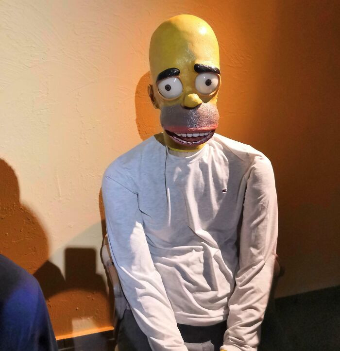 "This Homer At The Wax-Museum In Miedzydroje"