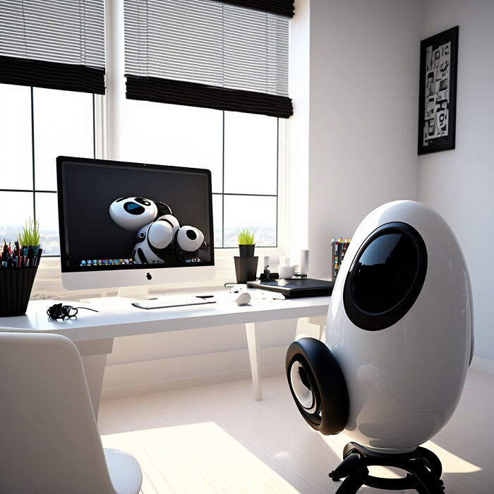 27. Home Office like Wall-E