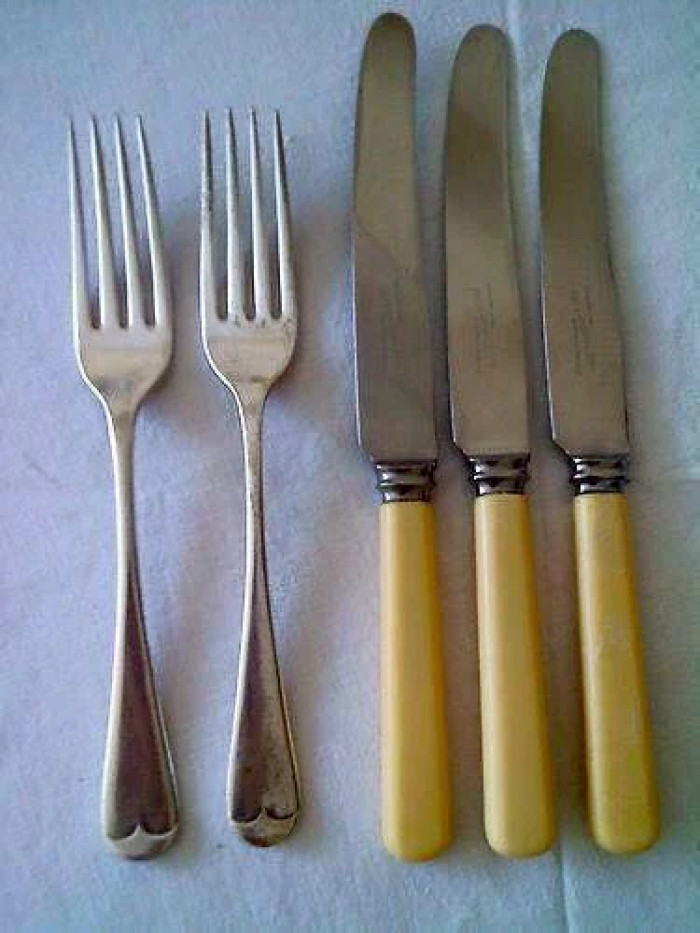 43. Vintage Silverware