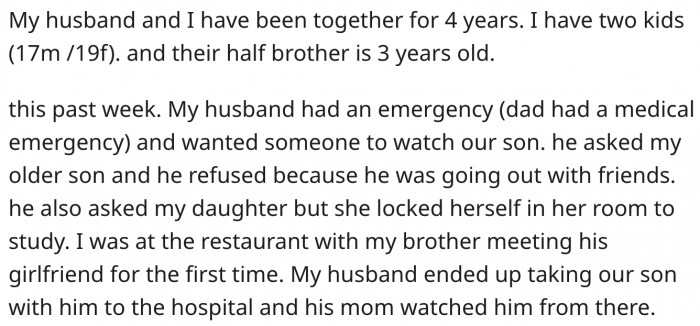 Here's how it started.