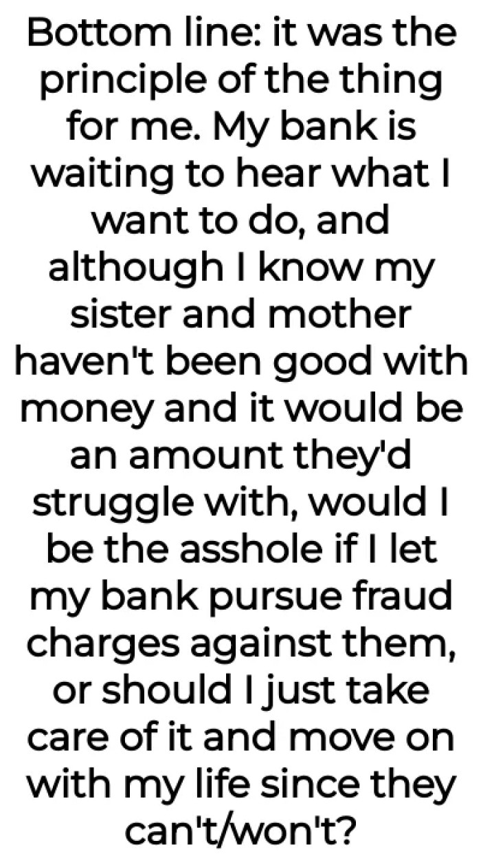 And here's the dilemma...