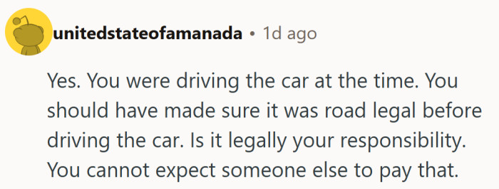 Sometimes fairness doesn’t matter as much as what the law says, and that’s what stings most.