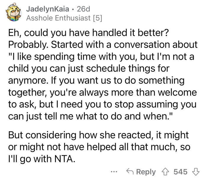 OP could have worded it a little better.