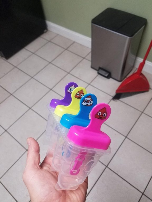 Poop popsicles! Now in different flavors!