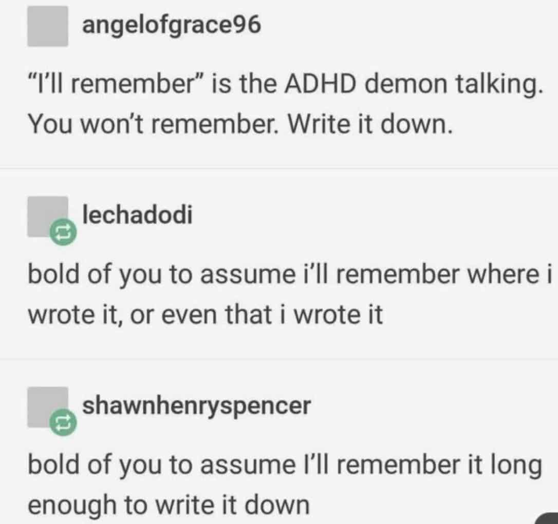 44. You won't remember