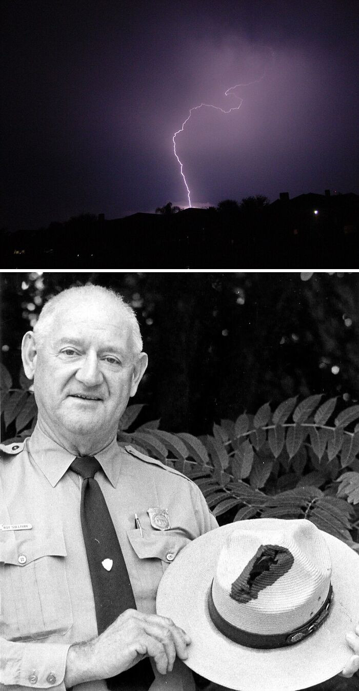 "Most Lightning Strikes Survived By A Single Person Is 7"