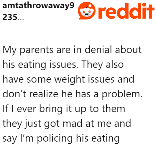 Like parents, like son. Yikes!