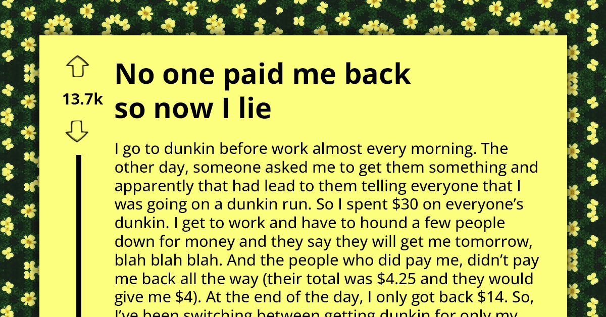 Lady's Community Service Turns Into Her Losing Money As People Refuse Paying Her Back, Decides To Start Lying