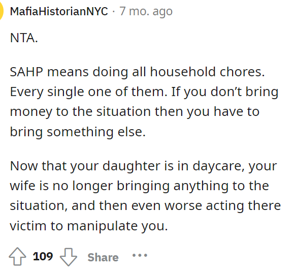 It seems like most people are on OP's side here, and we have to agree with them.