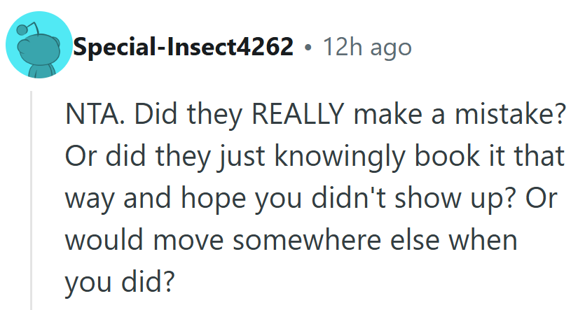 Accident or strategy? The great campsite mystery remains unsolved.