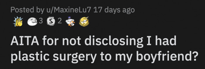 OP laughed and asked if he was turned off by her