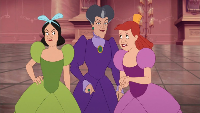 The Wicked Stepmother and the Stepsisters, Cinderella