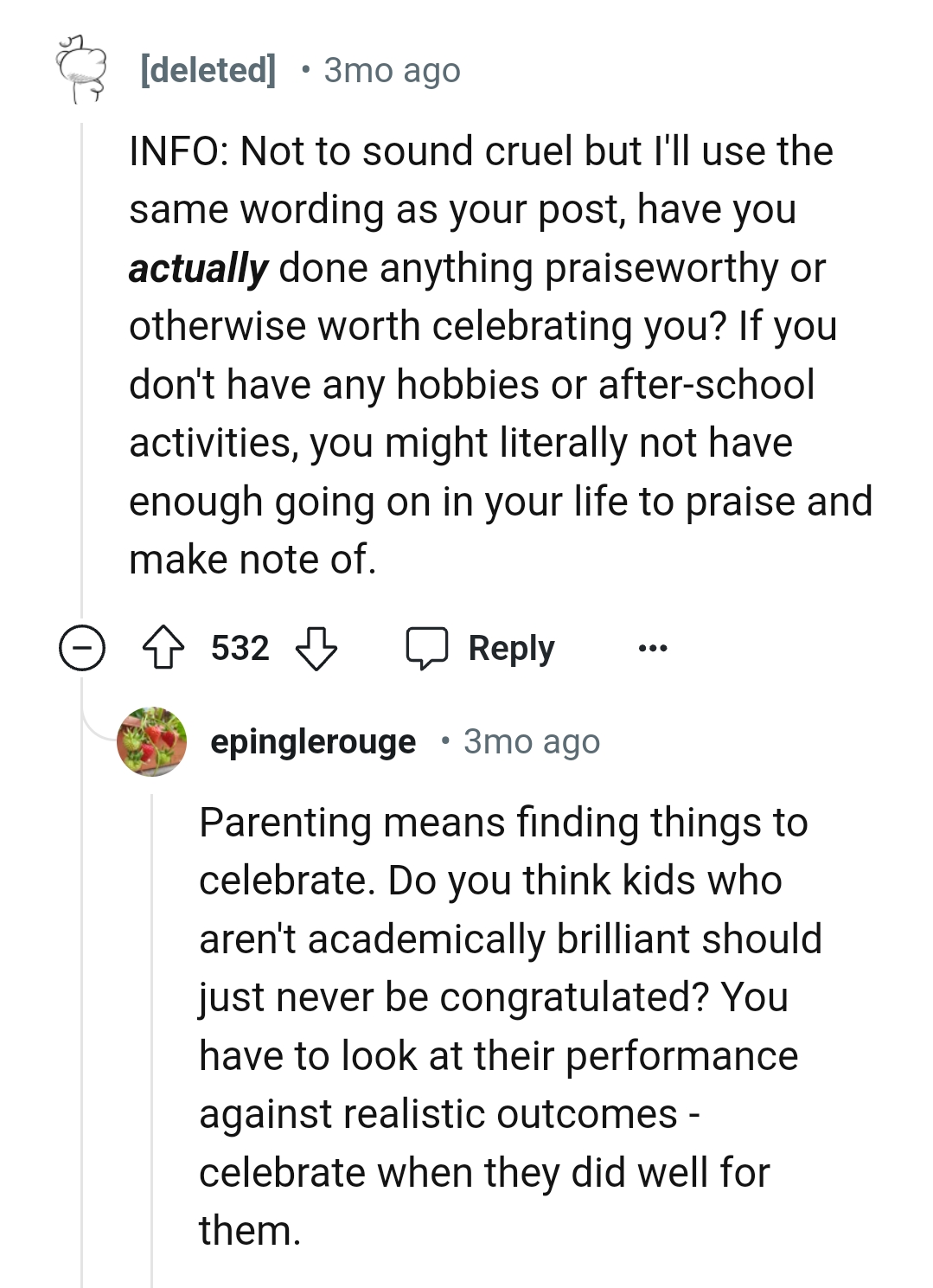 The OP might literally not have enough going on in her life