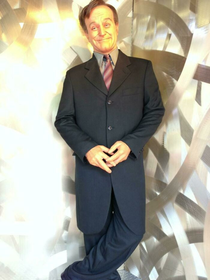 "Found This Picture Of Robin Williams I Took At A Wax Museum In San Francisco A Few Years Back"
