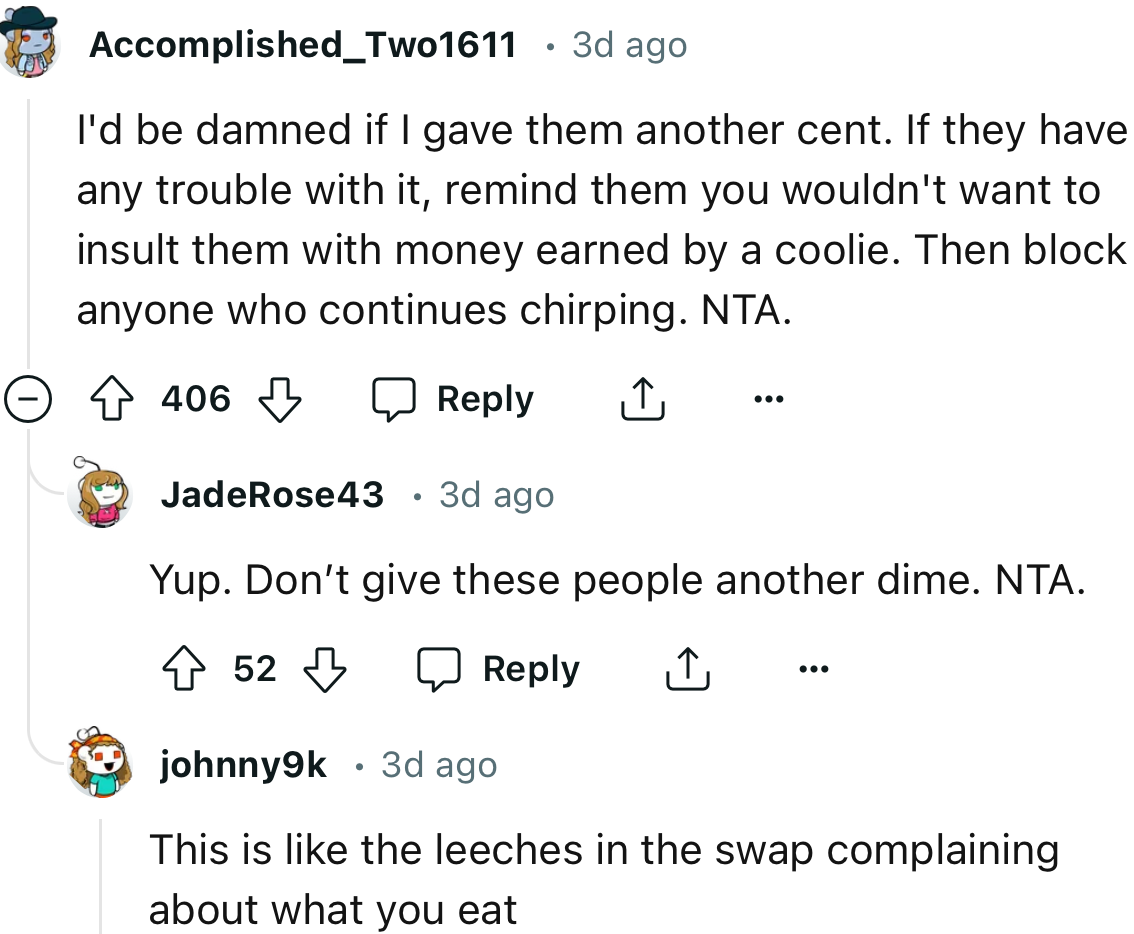 We gathered some reactions from the Reddit community: