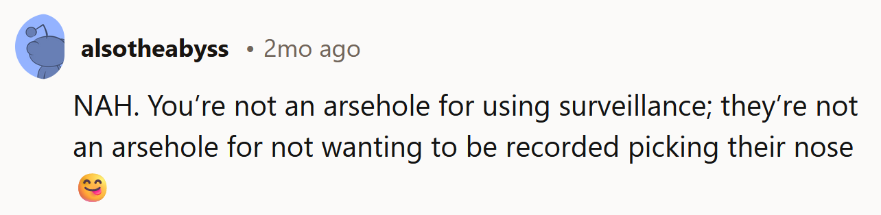 No one is wrong here.