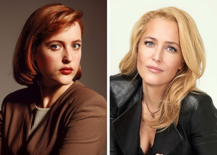 3. Gillian Anderson acted as Dana Scully from The X-Files (1993-2002)