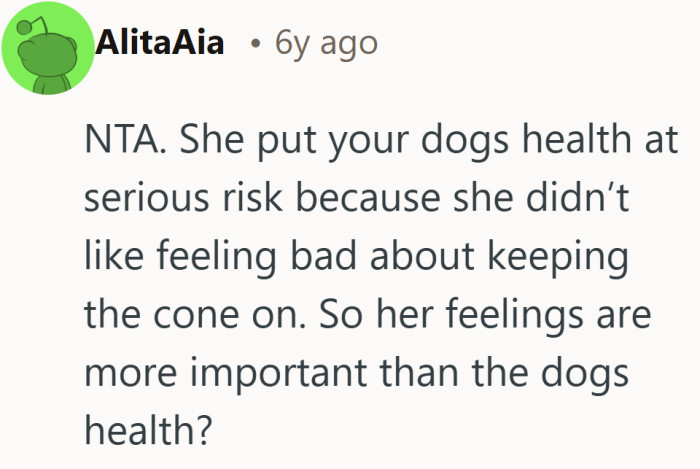 It reflects the frustration that shows up when concern for feelings starts to outweigh clear medical guidance.