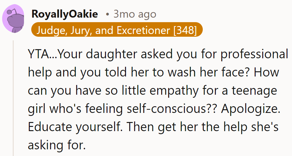 Maybe a Crash Course in Empathy Wouldn't Hurt. Google It, It's Free.