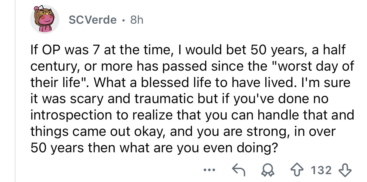 “What a blessed life to have lived.”