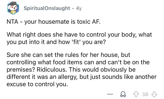 “Toxic AF.”