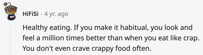 11. We often fear craving junk food, but you can turn that around.