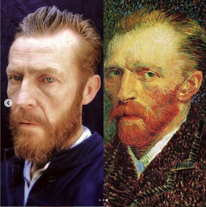 15. Vincent van Gogh brought to life by his impersonator