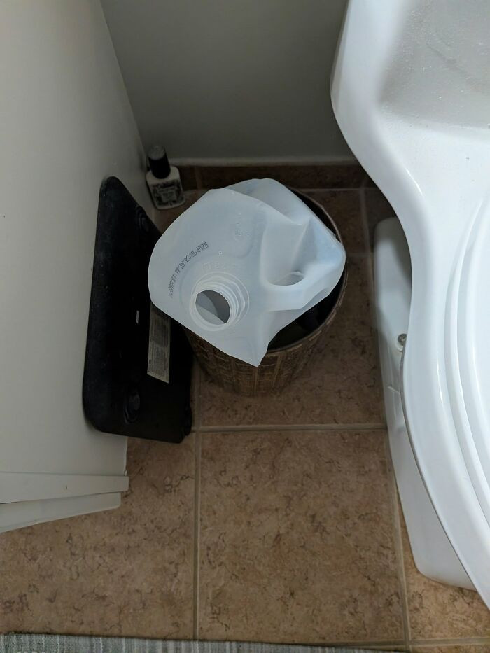 Tidy tabletop with scattered crumbs from breakfast, domestic life turned into a game