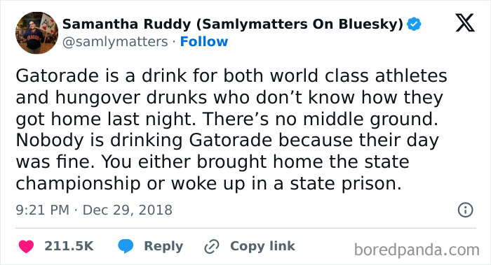 26. Gatorade