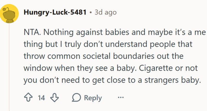 There should be boundaries