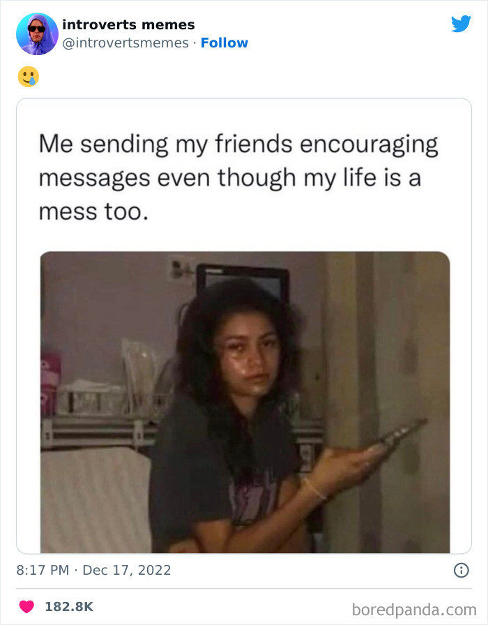 Your friends' happiness is your happiness.