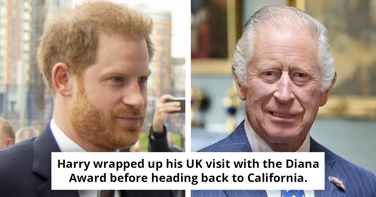 Rare Update From Prince Harry About King Charles After Emotional Family Reunion