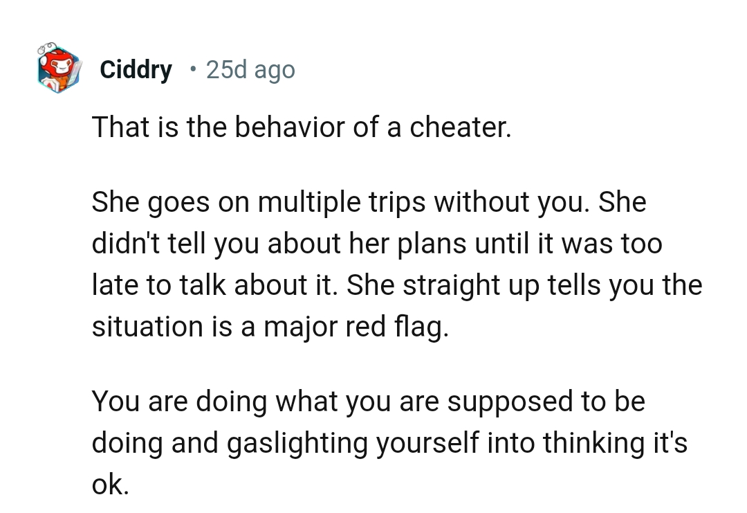 Doing what you're supposed to do