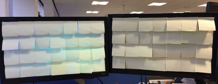 "A guy at work pranked my friend. My friend thought it was me, so I came to this in the morning."